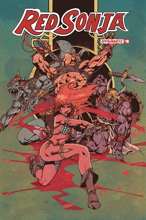 RED SONJA #16 CASTRO COLOR FOC BONUS VAR