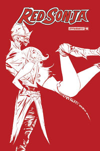 RED SONJA #16 LEE TINT DRESSED FOC BONUS VAR