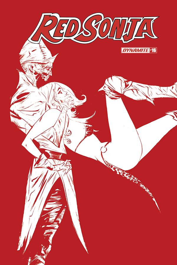RED SONJA #16 LEE TINT DRESSED FOC BONUS VAR