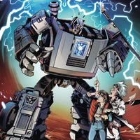 TRANSFORMERS BACK TO FUTURE #1 (OF 4) CVR A JUAN SAMU