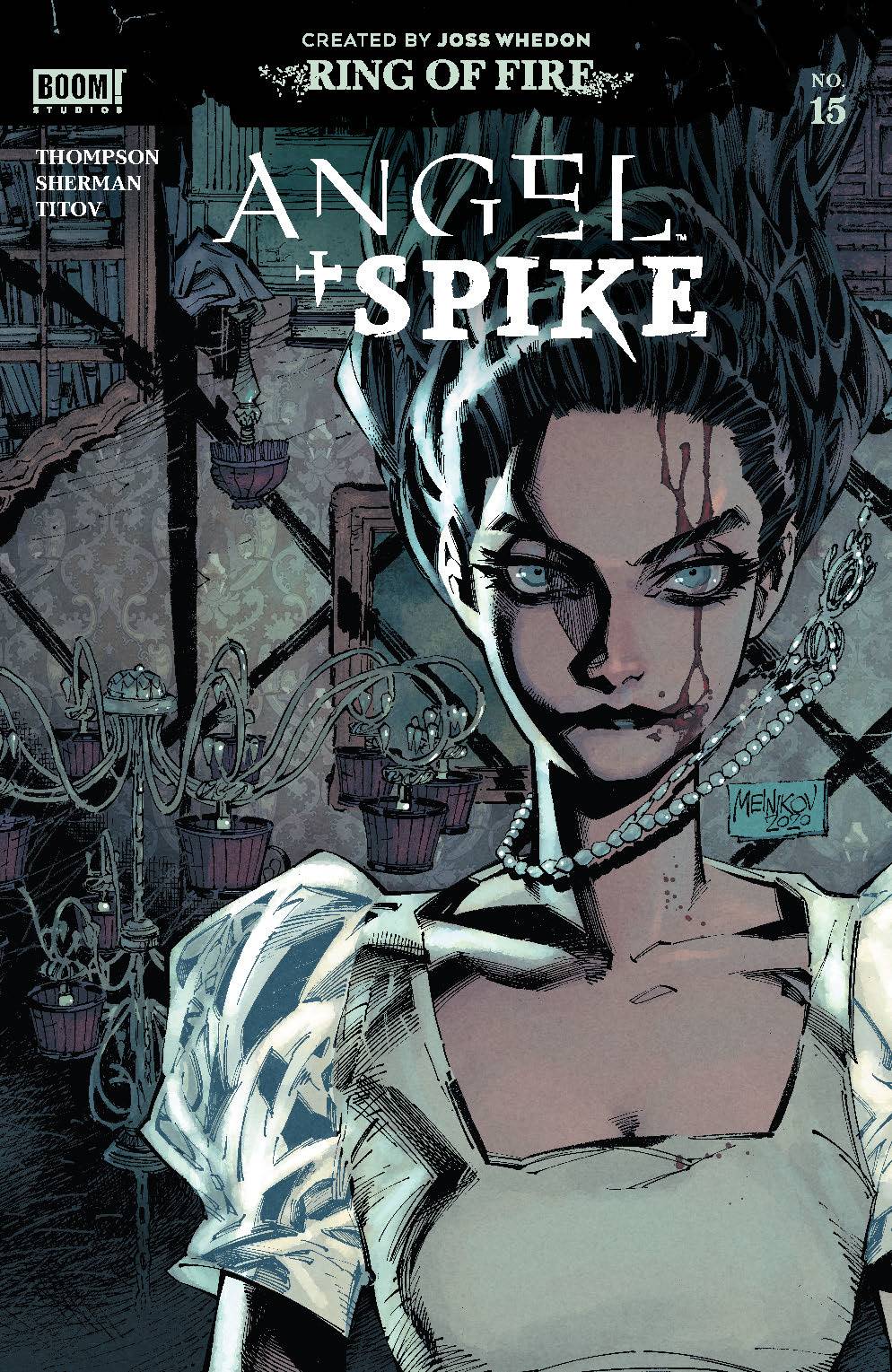 ANGEL & SPIKE #15 CVR B MELKINOV VAR
