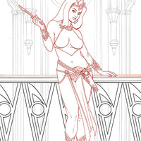 DEJAH THORIS (2019) #9 LINSNER RARE LTD MARTIAN RED CVR