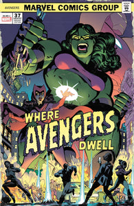 AVENGERS #37 RODRIGUEZ WHERE AVENGERS DWELL HORROR VAR