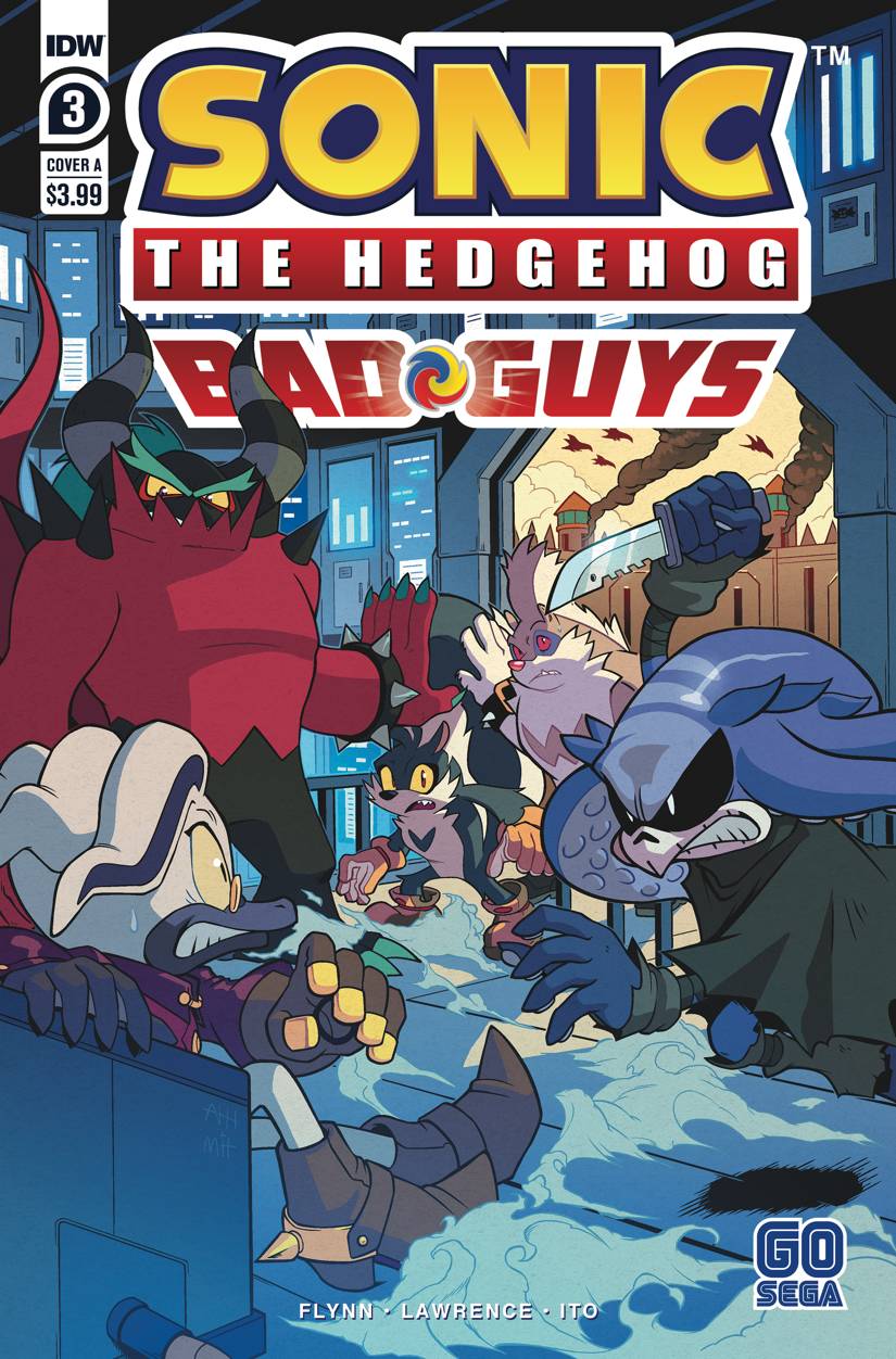 SONIC THE HEDGEHOG BAD GUYS #3 (OF 4) CVR A HAMMERSTROM