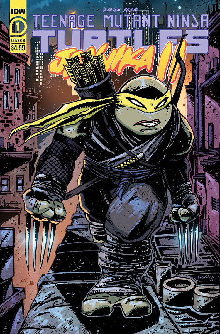 TMNT JENNIKA II #1 (OF 6) CVR B EASTMAN