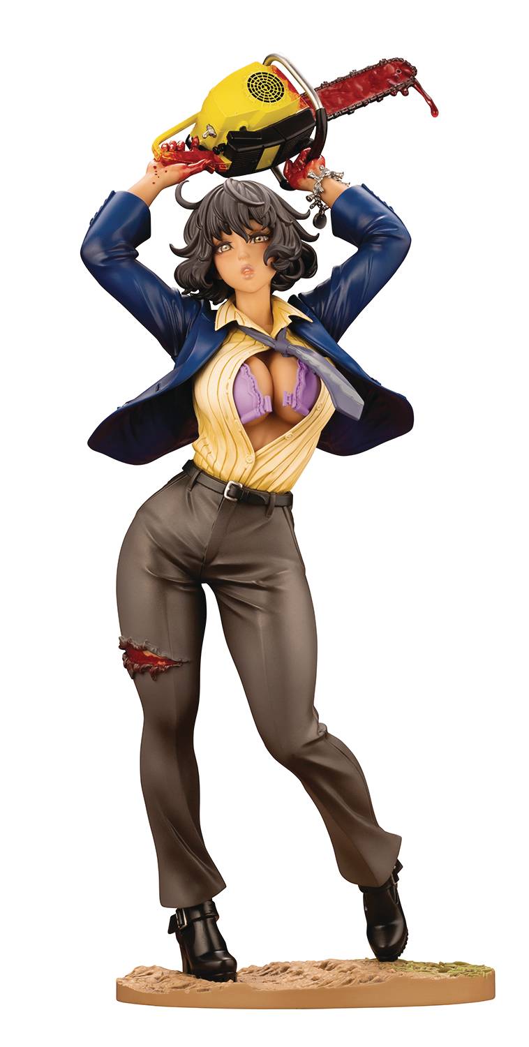 TEXAS CHAINSAW MASSACRE LEATHERFACE DANCE BISHOUJO STATUE