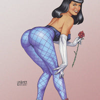 BETTIE PAGE #5 LINSNER LTD VIRGIN CVR