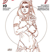 DEJAH THORIS (2019) #10 LINSNER RARE LTD MARTIAN RED CVR