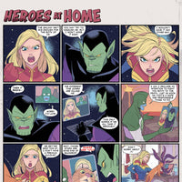 CAPTAIN MARVEL #21 GURIHIRU HEROES AT HOME VAR
