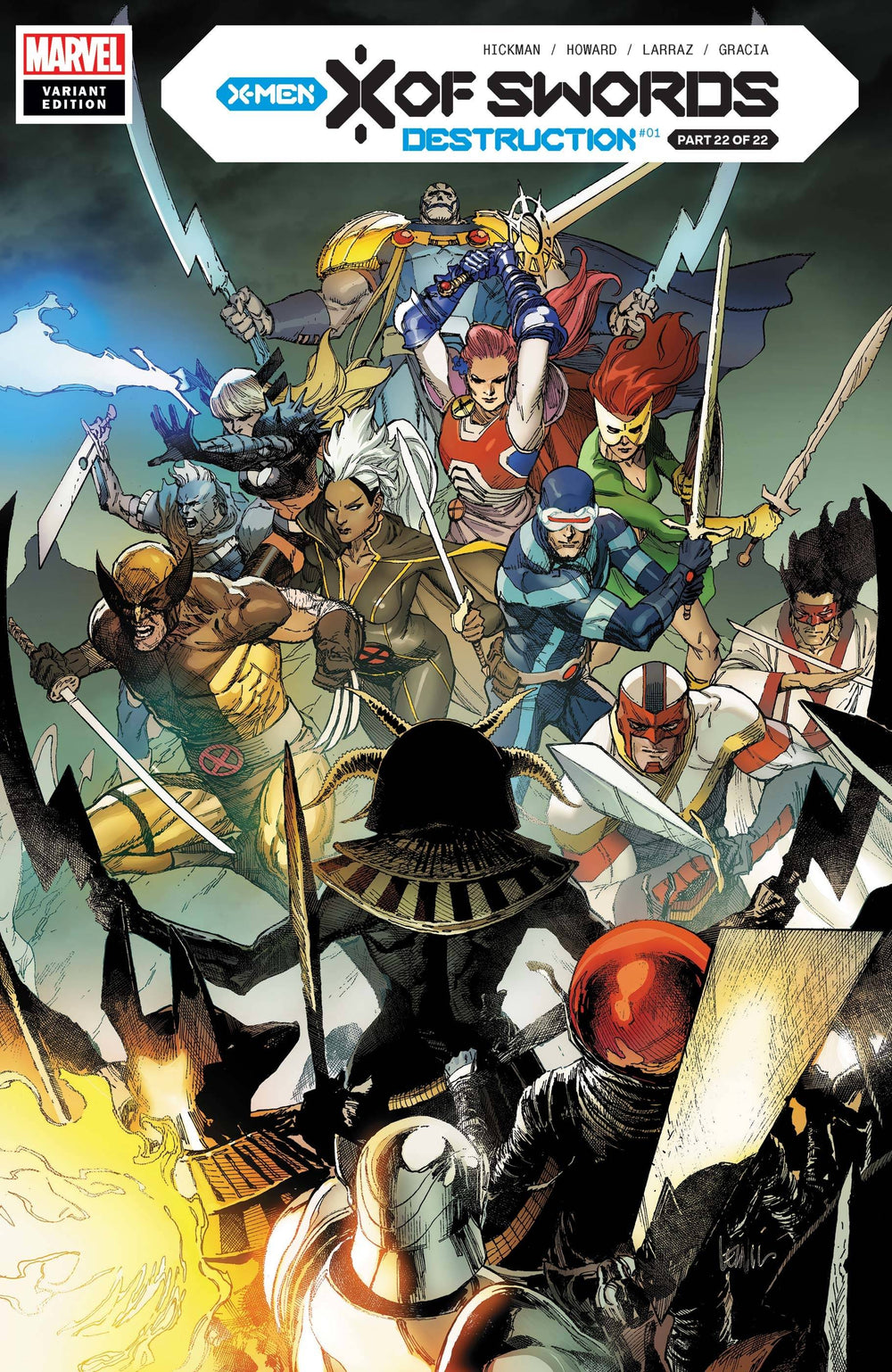 X OF SWORDS DESTRUCTION #1 YU VAR
