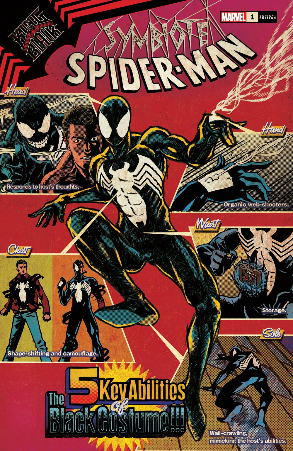SYMBIOTE SPIDER-MAN KING IN BLACK #1 SUPERLOG VAR