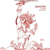 RED SONJA PRICE OF BLOOD #1 LINSNER CRIMSON RED LINE ART CVR