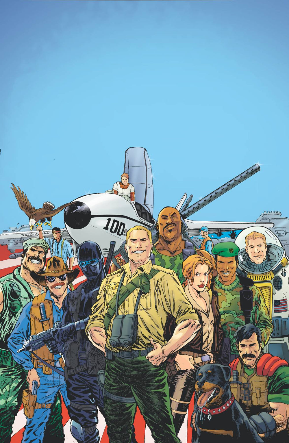 GI JOE A REAL AMERICAN HERO YEARBOOK #1