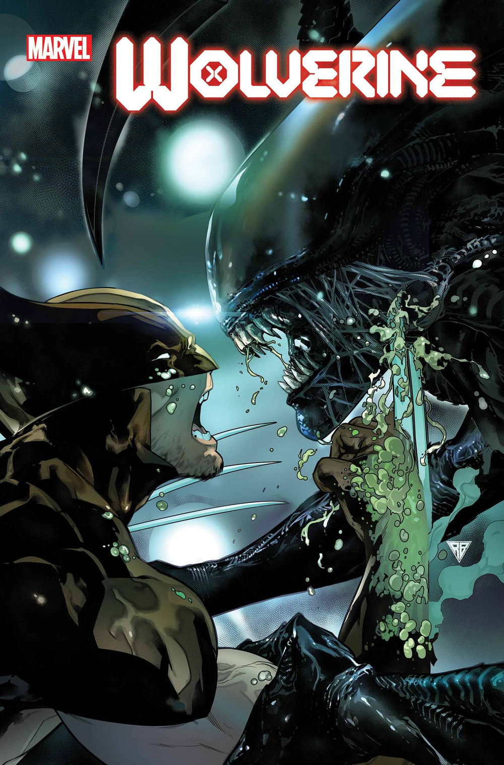 WOLVERINE #9 SILVA MARVEL VS ALIEN VAR