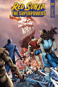 RED SONJA THE SUPERPOWERS #1 CVR C LAU