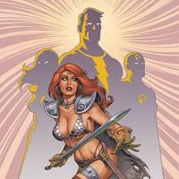 RED SONJA THE SUPERPOWERS #1 LINSNER LTD VIRGIN CVR