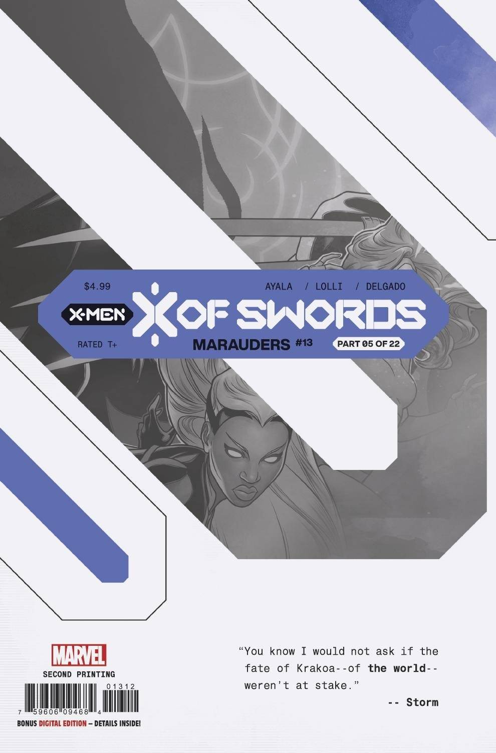 MARAUDERS #13 2ND PTG VAR XOS