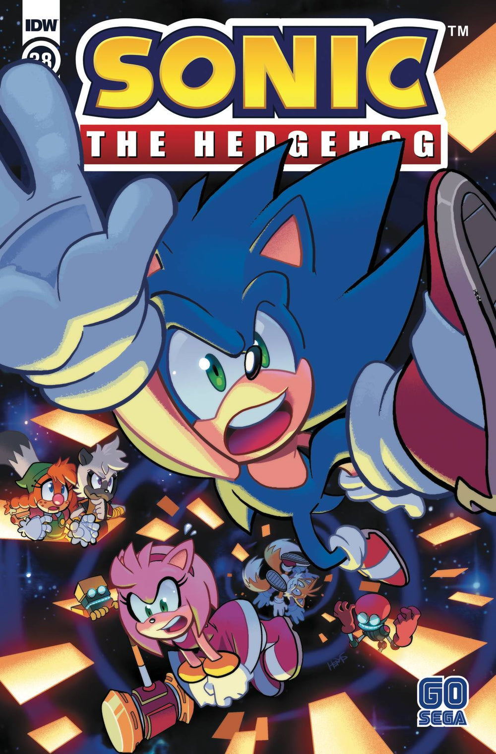 SONIC THE HEDGEHOG #38 CVR A MATT HERMS (C: 1-0-0)