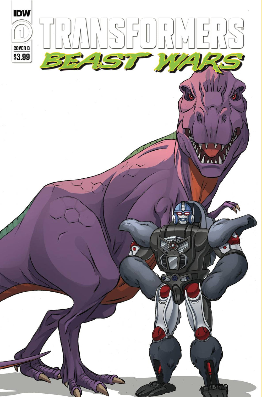 TRANSFORMERS BEAST WARS #1 CVR B DAN SCHOENING