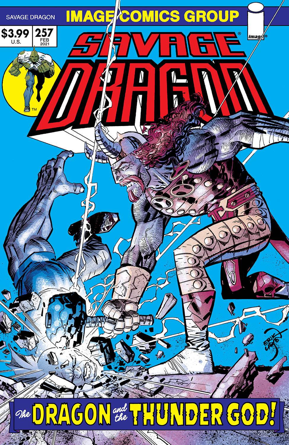 SAVAGE DRAGON #257 CVR B RETRO 70S TRADE DRESS (MR)
