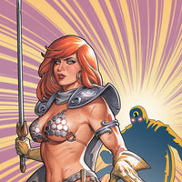 RED SONJA THE SUPERPOWERS #2 LINSNER LTD VIRGIN CVR
