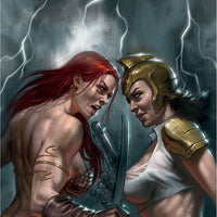 RED SONJA THE SUPERPOWERS #2 PARRILLO LTD VIRGIN CVR