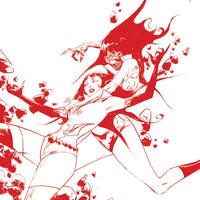 VAMPIRELLA DARK POWERS #3 LEE CRIMSON RED LINE ART VIRGIN CV