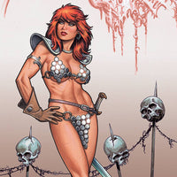 RED SONJA PRICE OF BLOOD #3 LINSNER LTD VIRGIN CVR