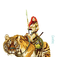 RED SONJA PRICE OF BLOOD #3 SUYDAM LTD VIRGIN CVR
