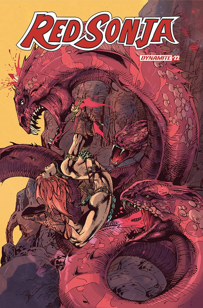 RED SONJA #22 CASTRO FOC BONUS VAR