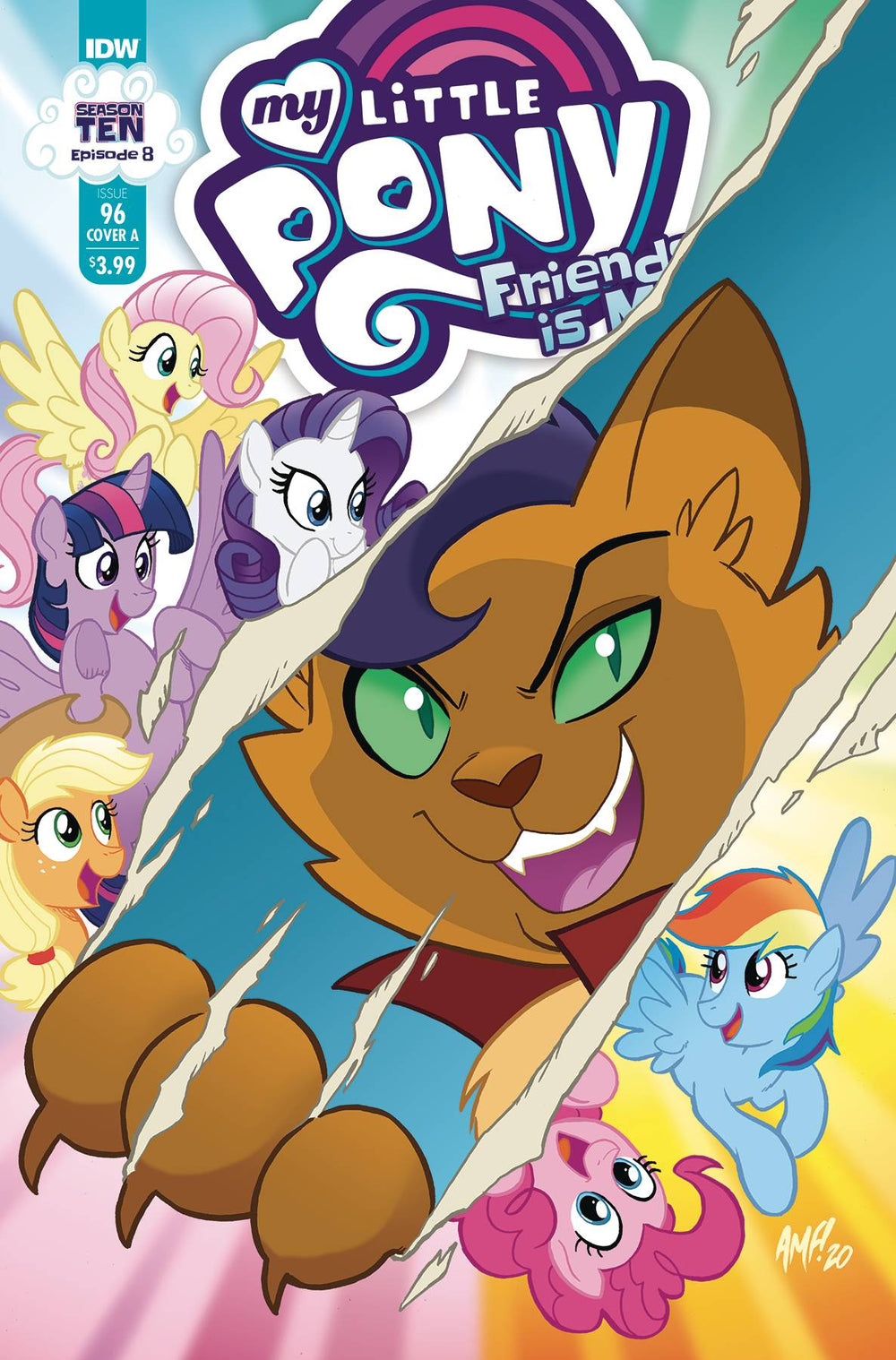 MY LITTLE PONY FRIENDSHIP IS MAGIC #96 CVR A  FLEECS (C: 1-0