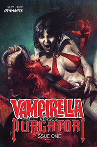 VAMPIRELLA VS PURGATORI #1 CVR E MASTRAZZO