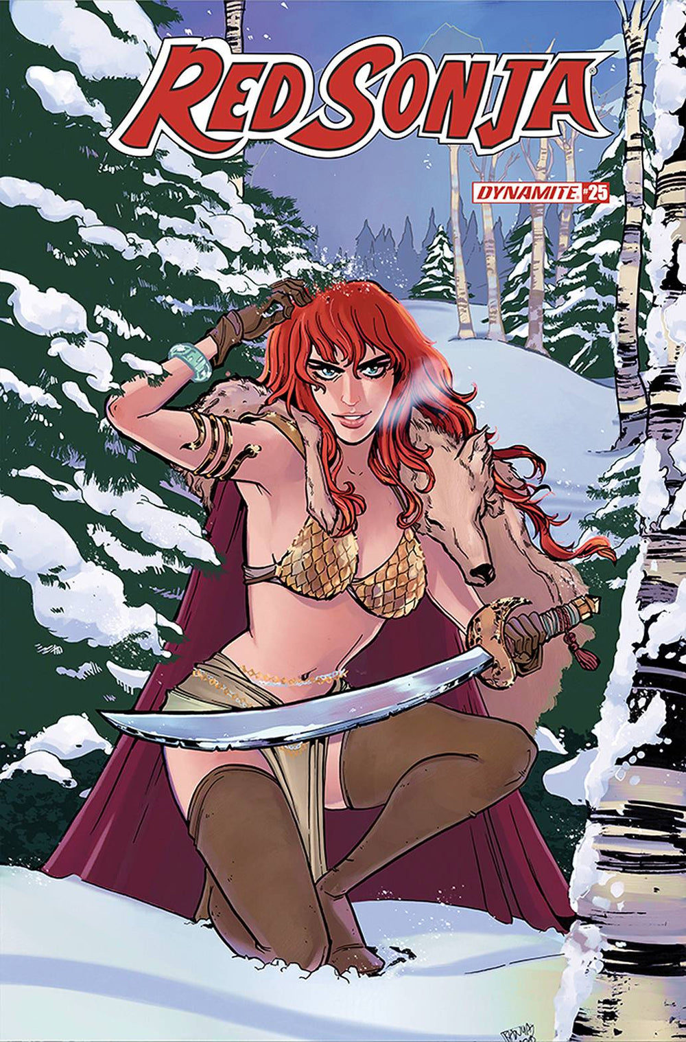RED SONJA #25 CVR C ANWAR