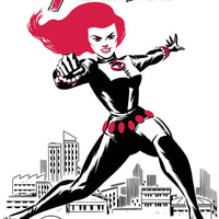 SAVAGE AVENGERS #19 MICHAEL CHO BLACK WIDOW TWO-TONE VAR KIB