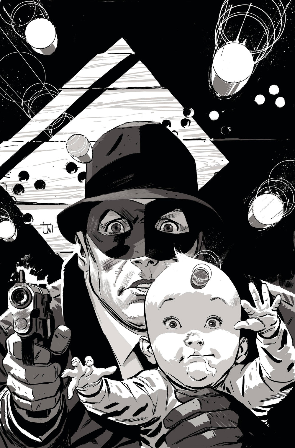 GREEN HORNET #5 WEEKS B&W VIRGIN PREMIUM FOC BONUS VAR