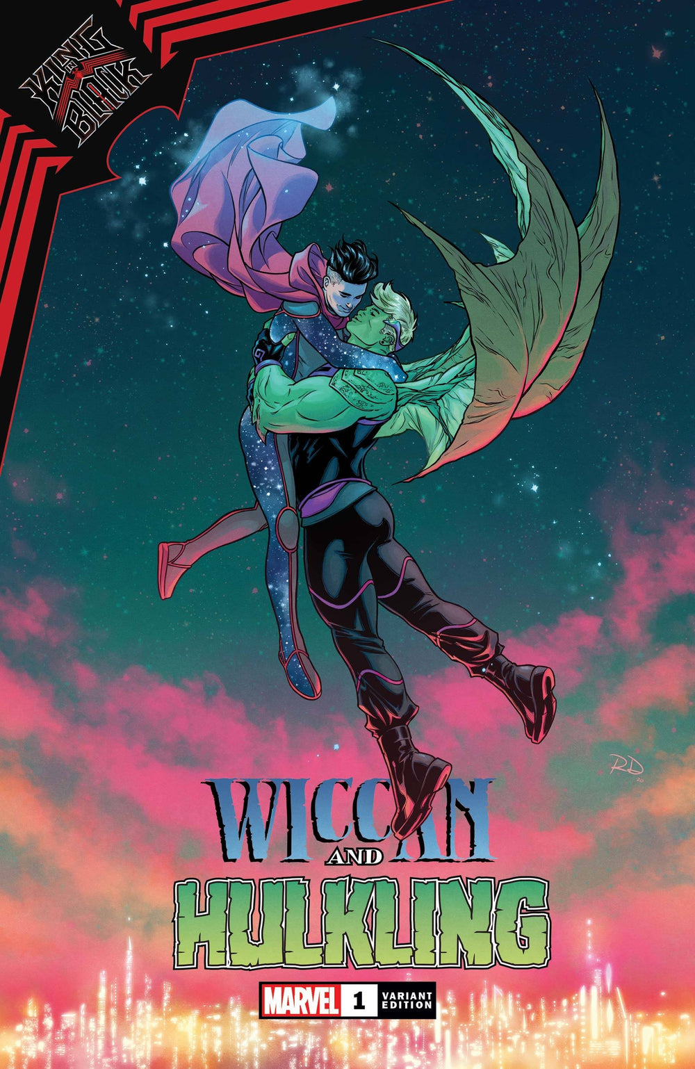 KING IN BLACK WICCAN HULKLING #1 DAUTERMAN VAR