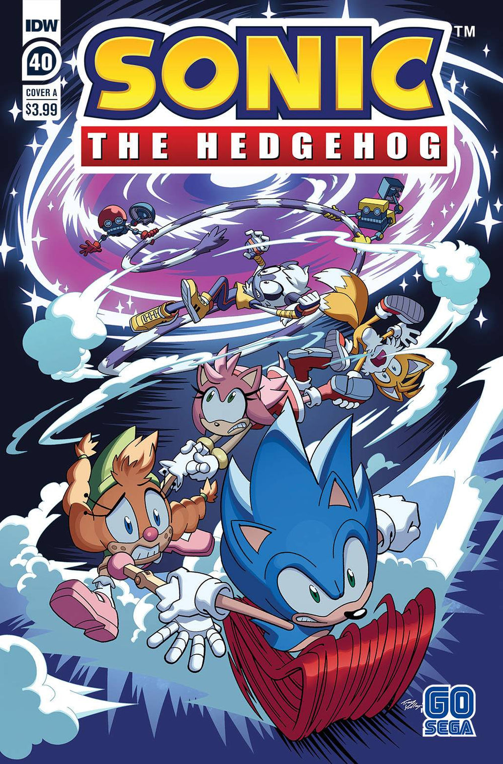 SONIC THE HEDGEHOG #40 CVR A TRACY YARDLEY (C: 1-0-0)