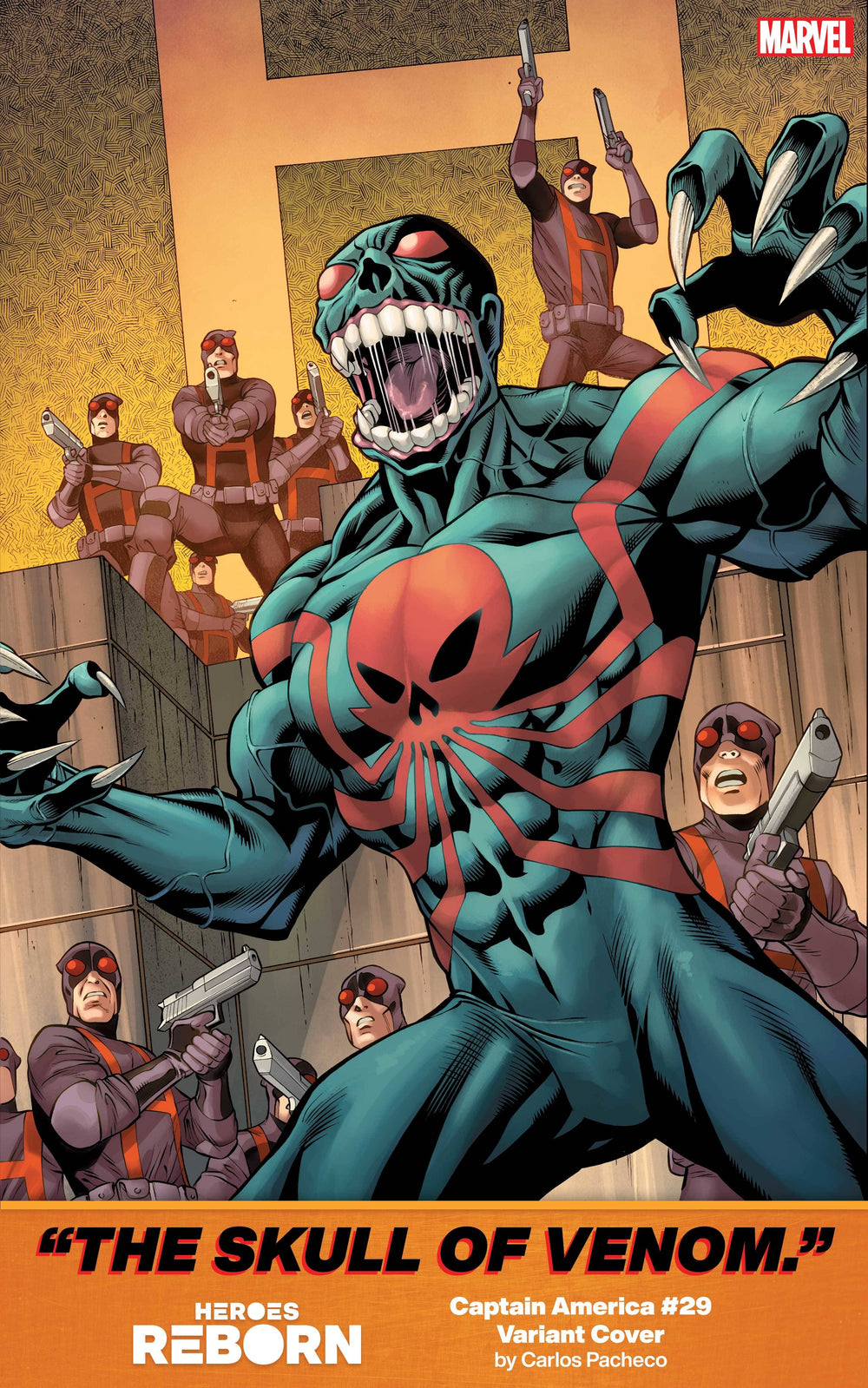 CAPTAIN AMERICA #29 PACHECO REBORN VAR