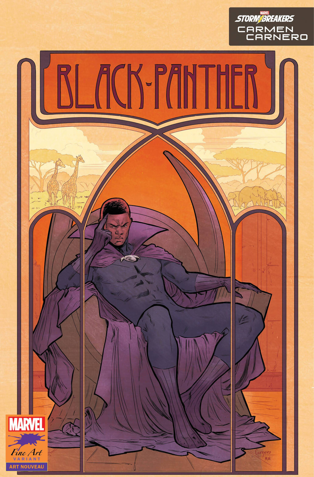 BLACK PANTHER #25 CARNERO STORMBREAKERS VAR