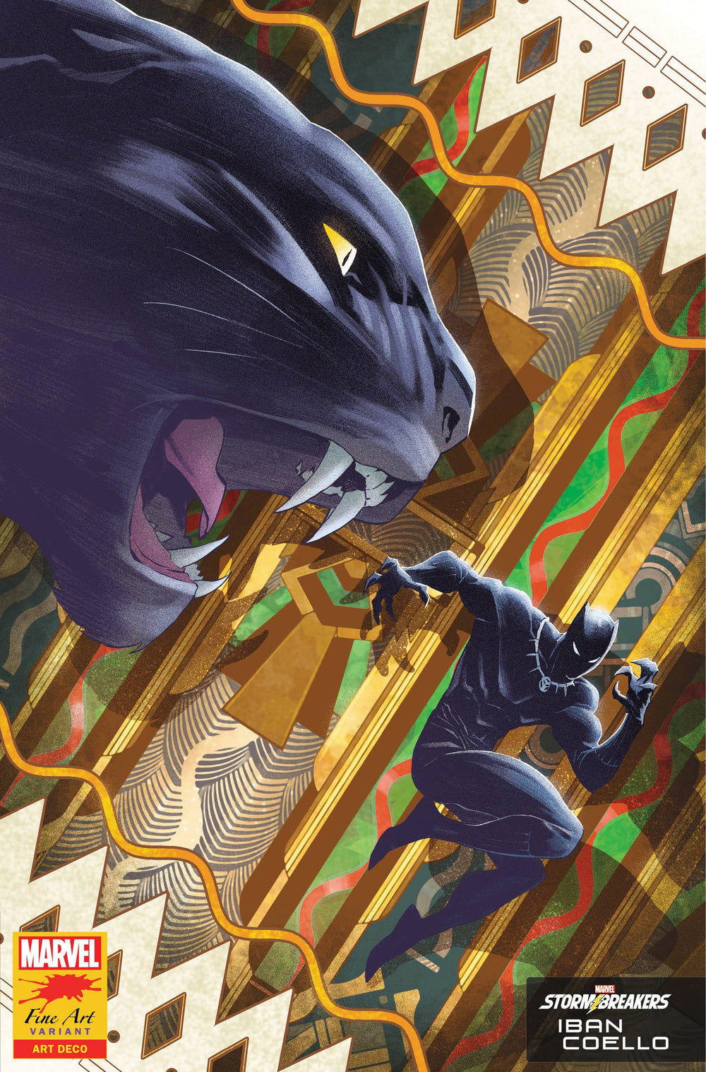 BLACK PANTHER #25 COELLO STORMBREAKERS VAR