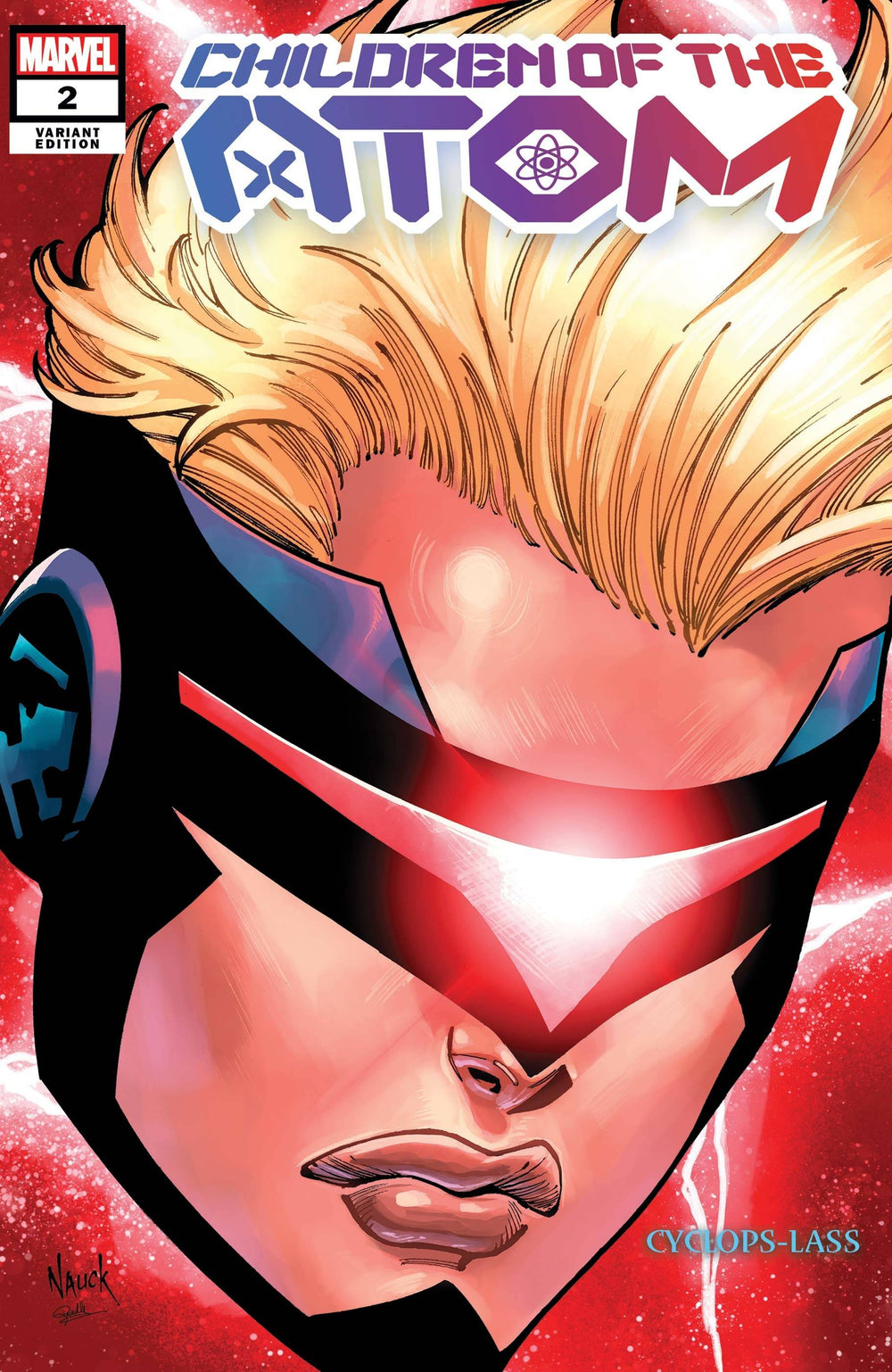 CHILDREN OF ATOM #2 NAUCK HEADSHOT VAR