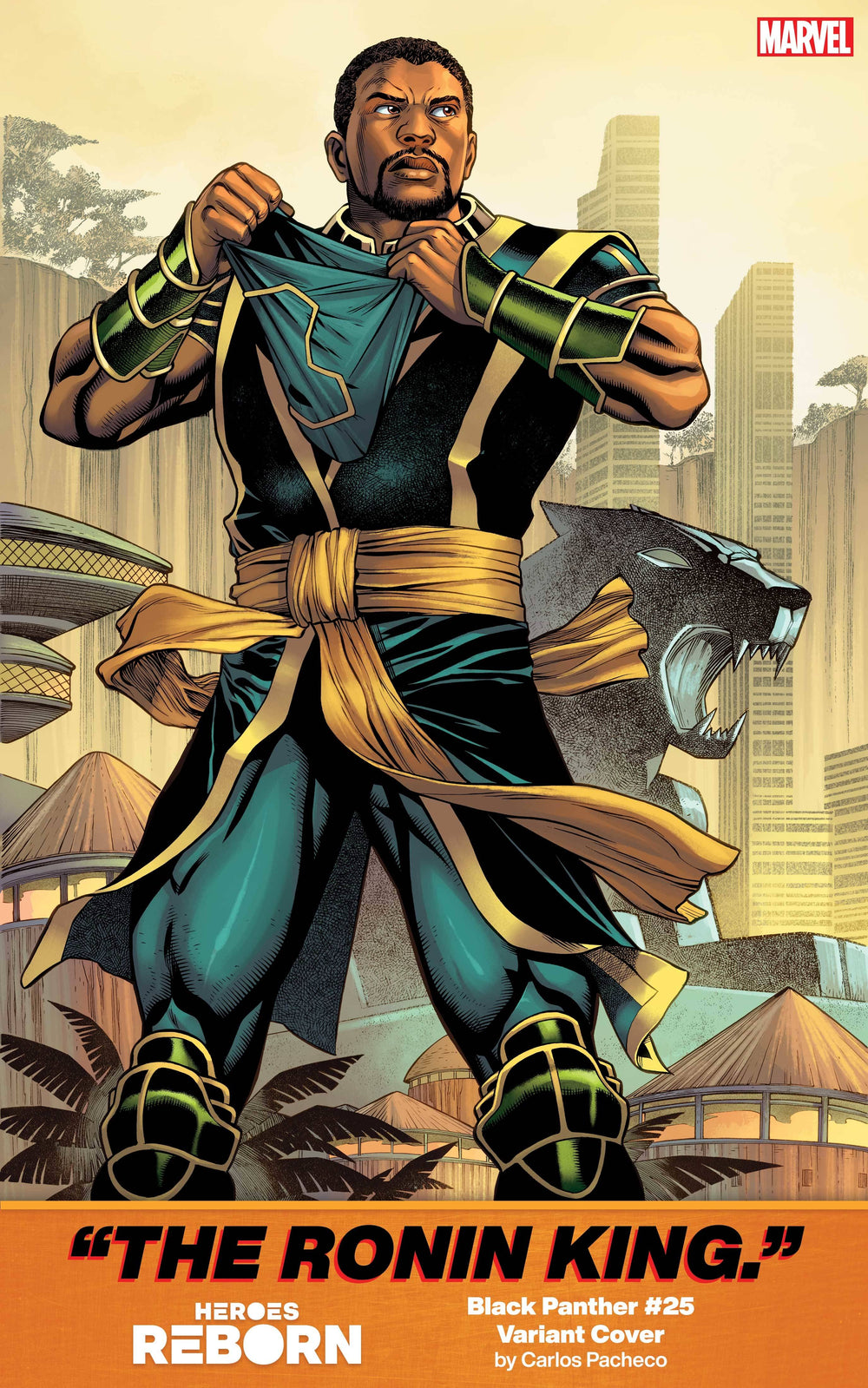BLACK PANTHER #25 REBORN VAR