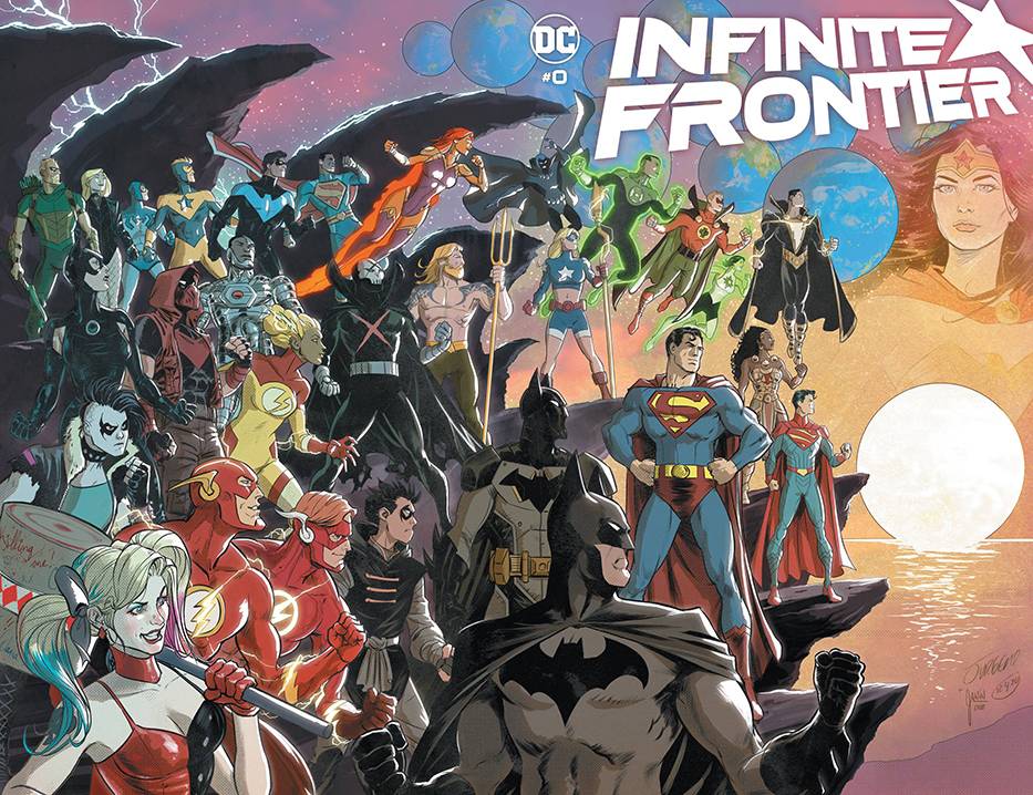 DF INFINITE FRONTIER #1 JURGENS SGN (C: 0-1-2)