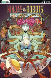NINJAS & ROBOTS #7 CVR C MATT YOUNG