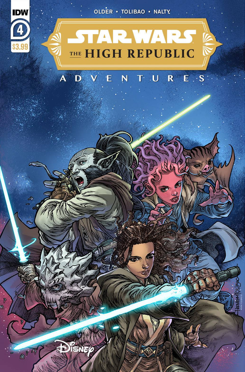 STAR WARS HIGH REPUBLIC ADVENTURES #4 (C: 1-0-0)