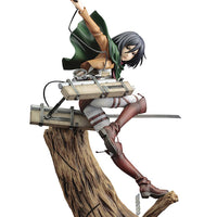 ATTACK ON TITAN MIKASA ACKERMAN ARTFX J STATUE RENEW PKG VER