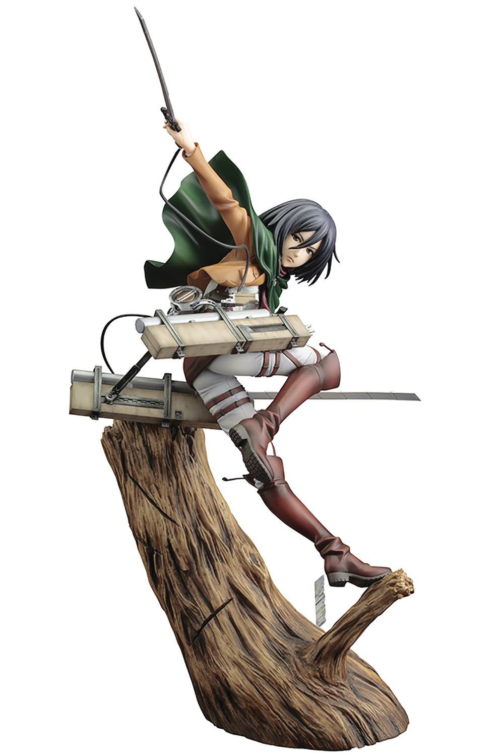 ATTACK ON TITAN MIKASA ACKERMAN ARTFX J STATUE RENEW PKG VER