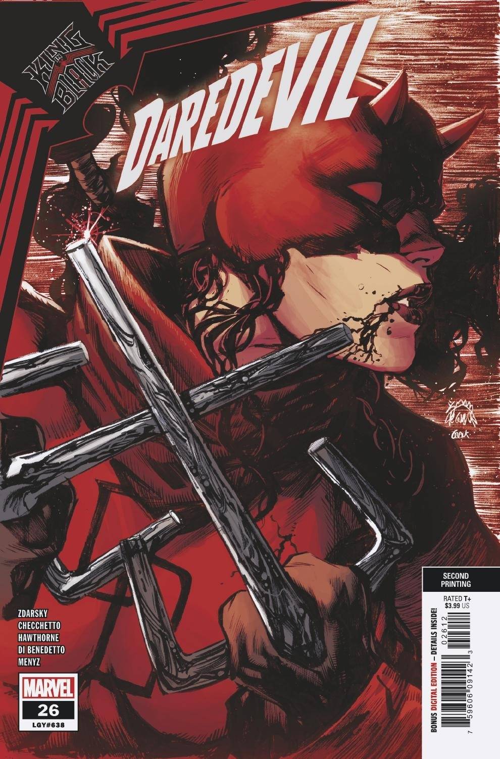 DAREDEVIL #26 2ND PTG VAR KIB