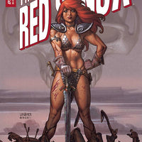 INVINCIBLE RED SONJA #1 CVR B LINSNER