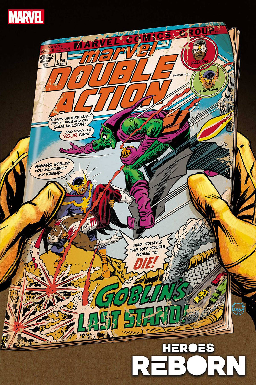 HEROES REBORN MARVEL DOUBLE ACTION #1